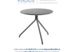 Lol Round Coffee Table - Dia600 x H500mm