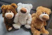 Triplet Teddy Bears Like New Plush Toys Teddies Soft Toys Comforter