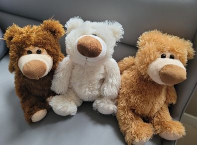 Triplet Teddy Bears Like New Plush Toys Teddies Soft Toys Comforter