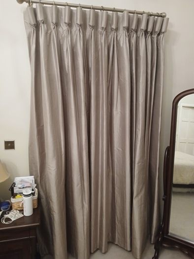 Curtains - 1 Pair and 1 Single curtain