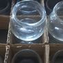 vintage set of 12 jars in lovely leather carry case Image 3
