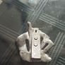 Antique Rhinestone & Silver Scarf Clip Image 5