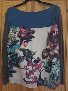 Luke Lovely floral top (free postage)