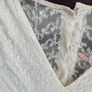 dress Bnwt cream lace mini dress grace & mila size small 10 Image 6