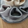 Grey and Cream Bone-Shaped Dog Snuffle Mat / Interactive Feed Toy Image 2