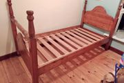 Extremely Solid Single Wooden Bed Frame - Can Deliver