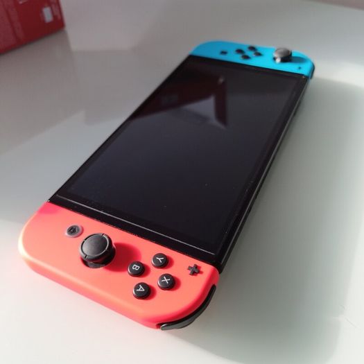 Nintendo switch OLED with box NO GAMES.