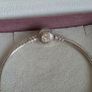 Pandora 2-tone Signature Bracelet  925/585 Ale 14k Yellow Gold Size 18cm Image 3