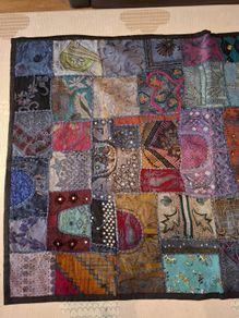 Vintage indian batik