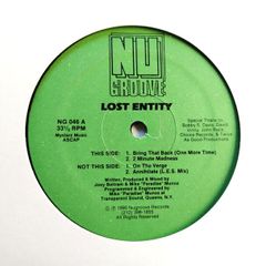 Lost En-tity - Bring That Back (One More Time) - Nu Groove Records - Scarce US ACID House BLEEPY Techno EP!