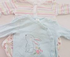Boots Mini club 0-3 months sleepsuits