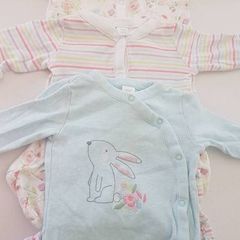 Boots Mini club 0-3 months sleepsuits