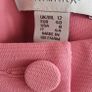PRIMARK high waisted pink cigarette pants Sz 12 - Bnwt Image 5