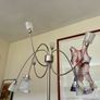 Rare IKEA Kryssbo Medusa Tentacle Jellyfish Stainless Floor Dimmer Accent Lamp Image 10