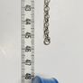 Vintage Sterling Silver Amber Pendant & Chain - Statement Necklace Image 5