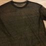 Bershka black loose fitting mesh top size UK small Image 2