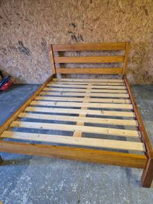 5ft king size wooden bed frame