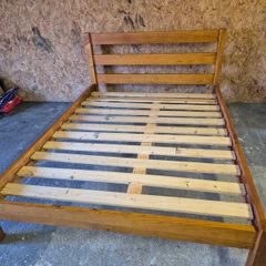 5ft king size wooden bed frame