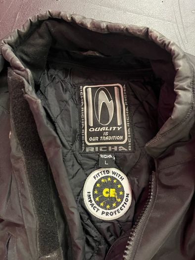 motorbike jacket and trousers
