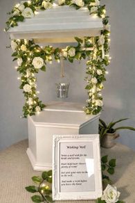 wedding envelope box Wishing well large rent