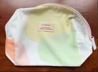 New Clarins Make Up and Toiletry Bag