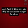 Apple Watch SE white 40mm Image 3