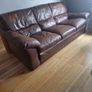 Italian Leather couch sofa free Image 3