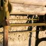 Antique Victorian Iron Mangle - Flower Bed Image 7