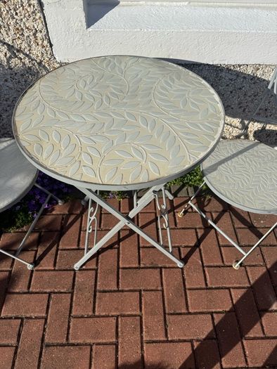 Bistro patio set