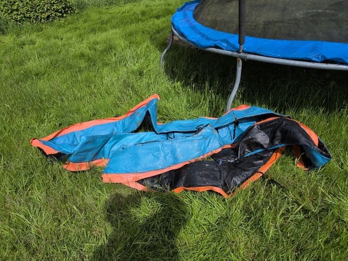 12ft trampoline plus extra parts