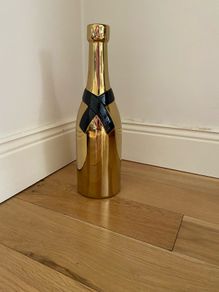 Gold decorative bottle