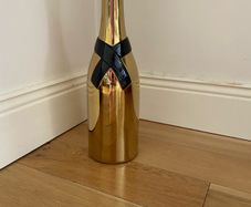 Gold decorative bottle