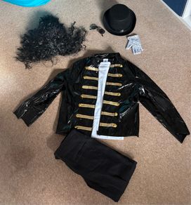 Full michael Jackson costume