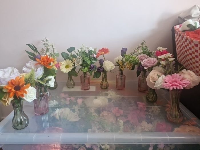 wedding flower vases