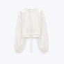 Neoprene-effect Sweatshirt Zara Image 3