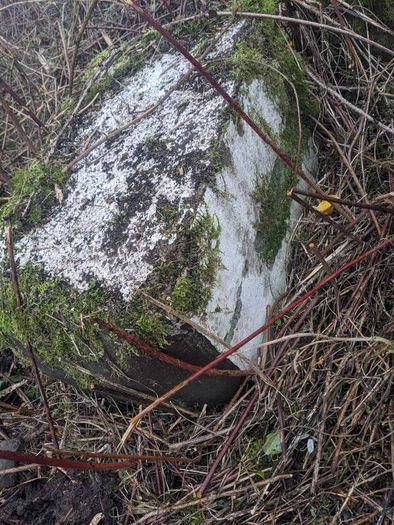 Old broken pillar