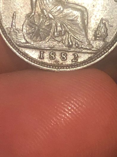 1882 H farthing nice grade