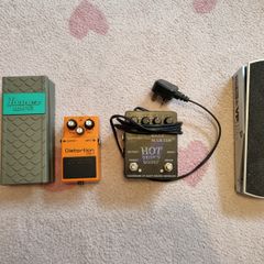Guitar Pedals: Ibanez, DS-1, Carl Martin, Ernie Ball