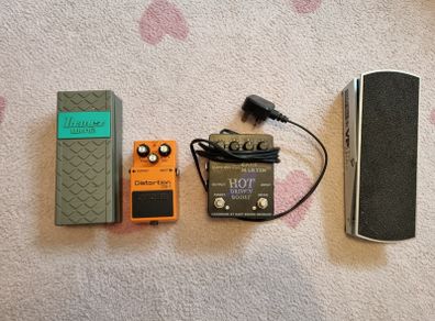 Guitar Pedals: Ibanez, DS-1, Carl Martin, Ernie Ball