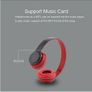New Foldable Wireless Bluetooth Stereo Headset Headphones with Microphone Image 3