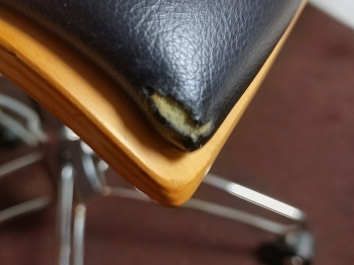Vintage Danish Dan-Form Swivel Desk Chair