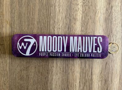 W7 Moody Mauves eyeshadow set