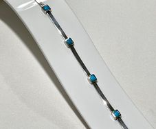 Sterling silver 925 bracelet with Turquoise