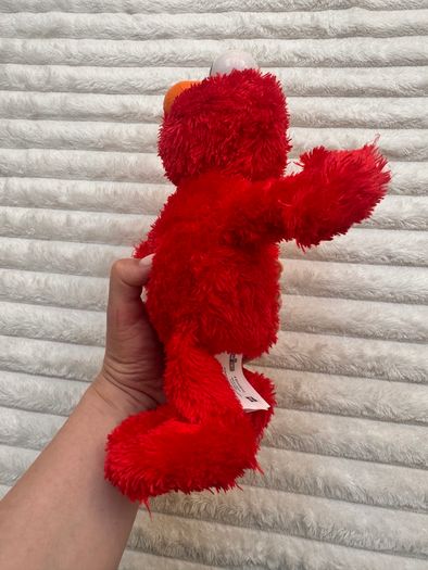 Elmo Sesame Street Hasbro Plush Doll Toy Talks 32443/32442 approx. 25 cm. 2010 Used Please see photos