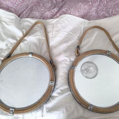 Two nautical style mirrors