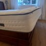 Mahogany sleigh bed Image 3