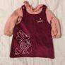Disney Minnie Mouse Pinafore Dress, Top And Boots Image 4
