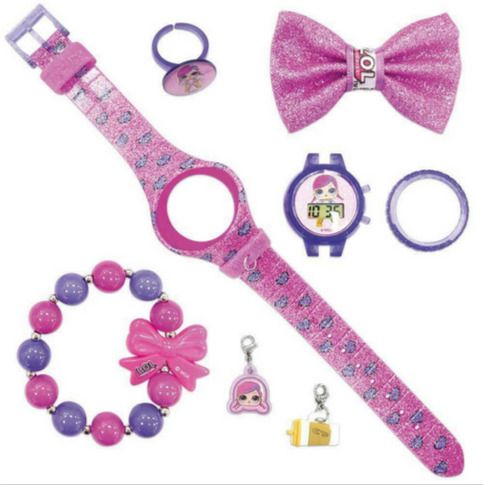 BRAND NEW L.O.L Surprise Jewellery Series Watch & Accessories 8 Surprises Inside