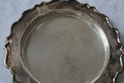 Small silver plated plate