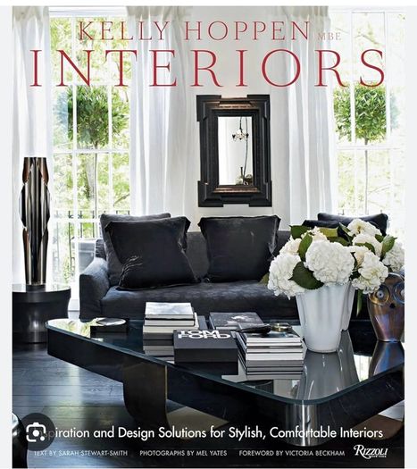 Grey velvet low accent chair (Kelly Hoppen interior designer)